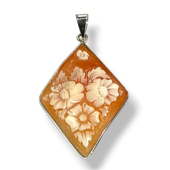 Pendente Mandile 1922 Donna Cammei  in Argento Conchiglia 2MCICM231 - 2MCICM231